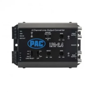 PAC LPA-2.4 Locpro Advanced Professzionális Aktív jelszint átalakító, 4 ch kimenettel