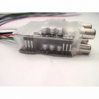 Mosconi HLA-DUAL High-Low adapter, 4 csatornás jelszintcsökkentő