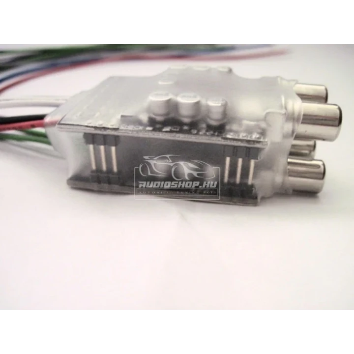 Mosconi HLA-DUAL High-Low adapter, 4 csatornás jelszintcsökkentő