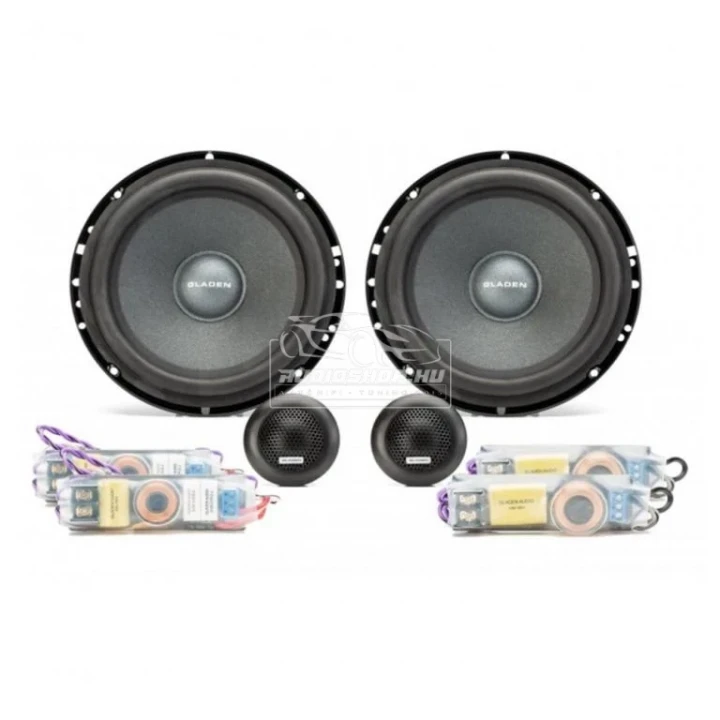Gladen RS-X165 Sound Quality 2-utas 16,5cm-es hangszóró szett