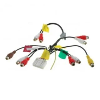 Pioneer AVIC-F930BT, AVIC-F940BT AUX-RCA-Tolatókamera-Video kábel