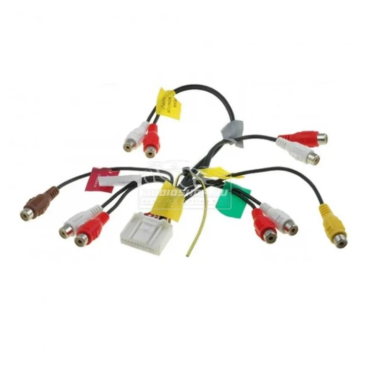 Pioneer AVIC-F930BT, AVIC-F940BT AUX-RCA-Tolatókamera-Video kábel