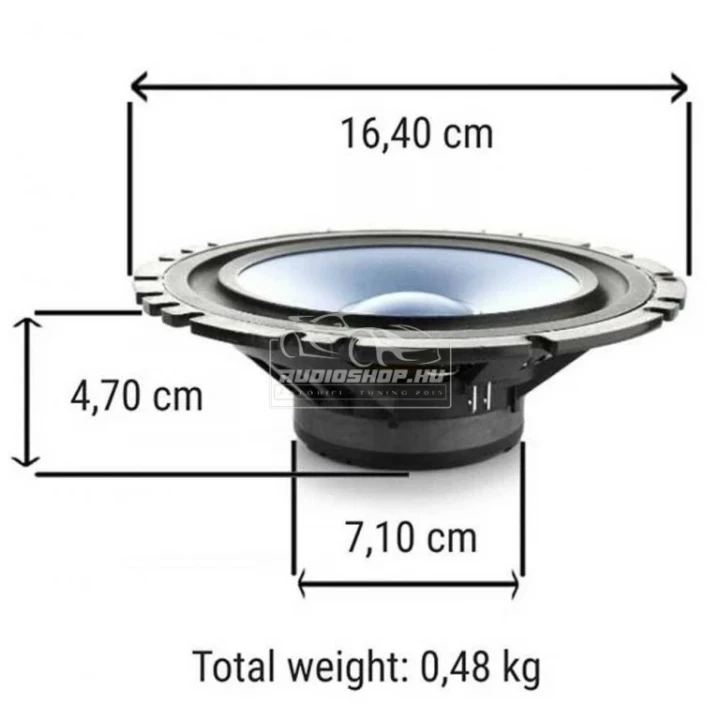Alpine SXE-17CS 16,5 cm-es komponens szett