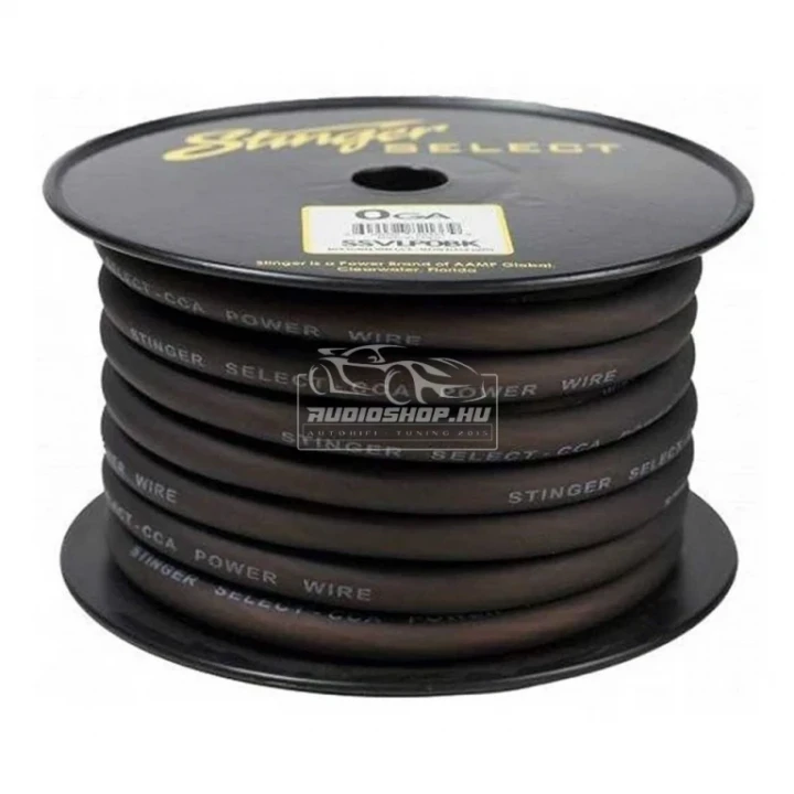 Stinger SSVLP0BK 50mm² fekete hajlékony tápkábel