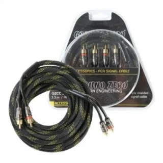 Ground Zero GZCC 5.5X-TP 5,5m audiofil RCA kábel
