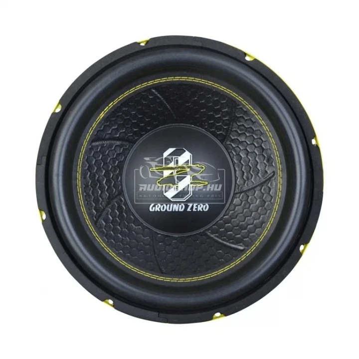 Ground Zero GZIW 12XSPL-D2 1000WSPL 30cm mélysugárzó, Dupla tekercs