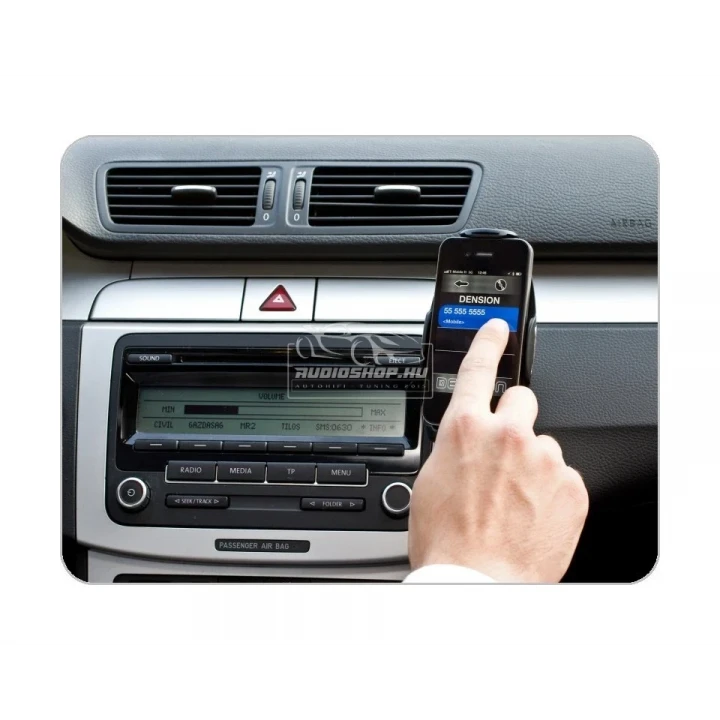 Dension Car Dock for iPhone - Univerzális okostelefon adapter bármely autóhoz, iPhone telefonhoz