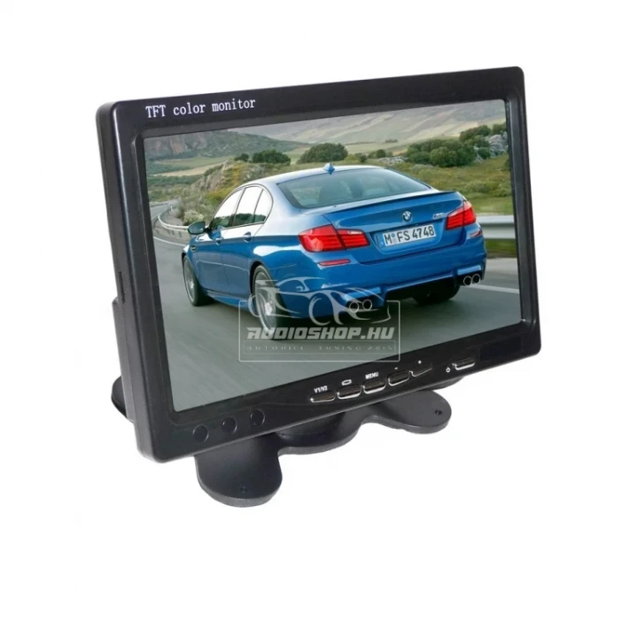Autós monitor, JVJ RV-701, TFT 7"-os Monitor