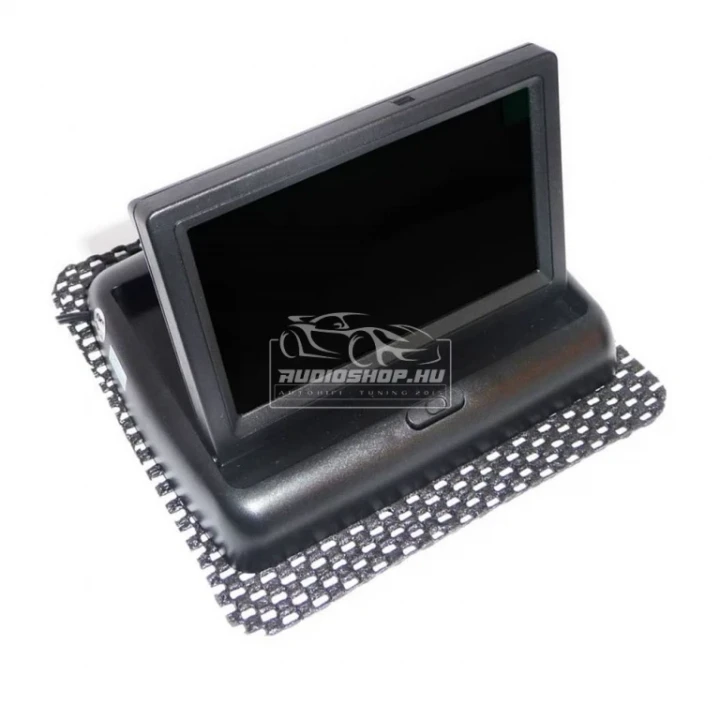  JVJ PZ-704 (4,3") TFT monitor - csúszásgátló  alátéttel