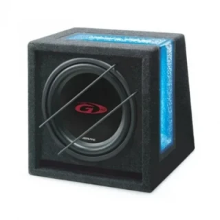 Alpine SBG-1044BR 500W/150W Bass-Reflex 25cm-es mélyláda