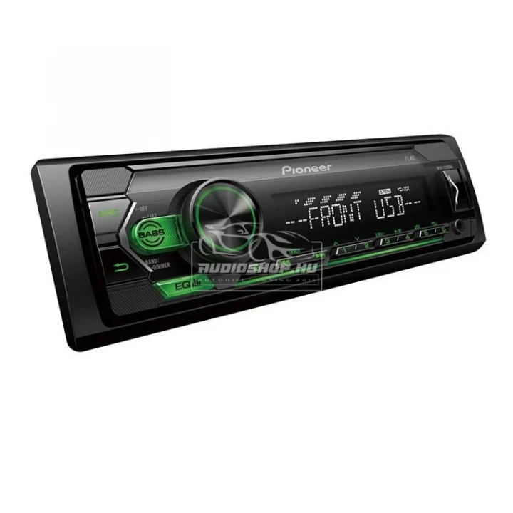 Pioneer MVH-S120UBG Autórádió USB, 4x50W, zöld
