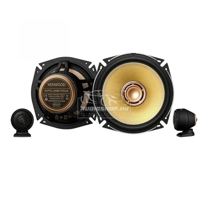 Kenwood KFC-XS1704 Hi-Res Audio 17cm-es komponens hangszóró szett