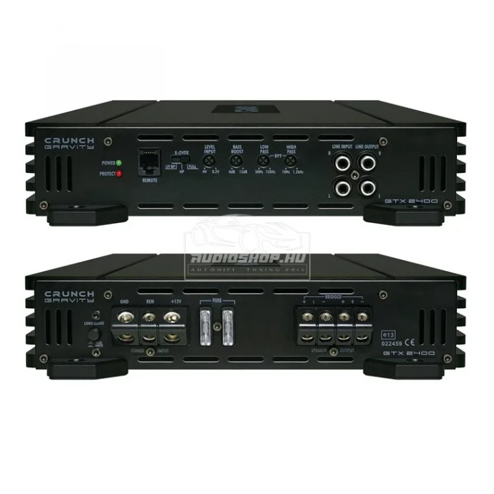 Crunch GTX2400 2 csatornás erősítő, 2x110W / 1x400W
