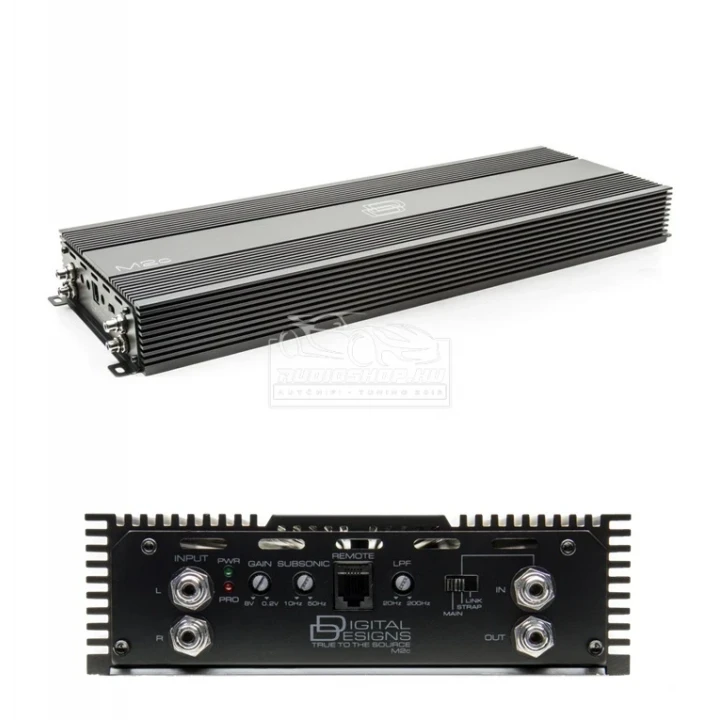 DD Audio M2c erősítő,  1 csatornás monoblokk