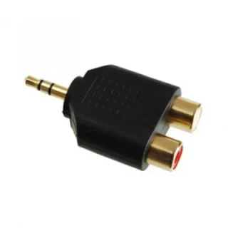 Kácsa Audio AA-664G 3,5 Y Jack 2xRCA aljzat