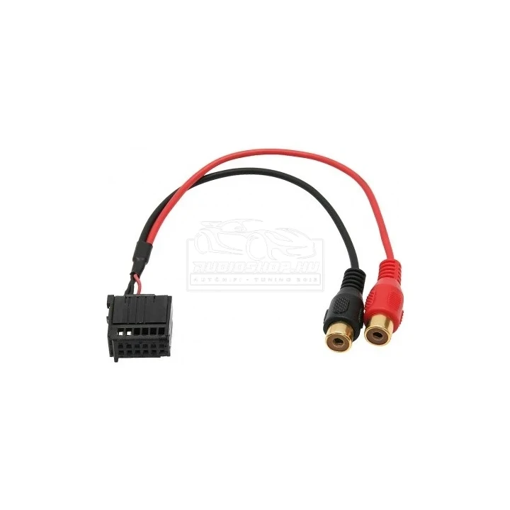 Ford autórádió Aux adapter, RCA kimenet