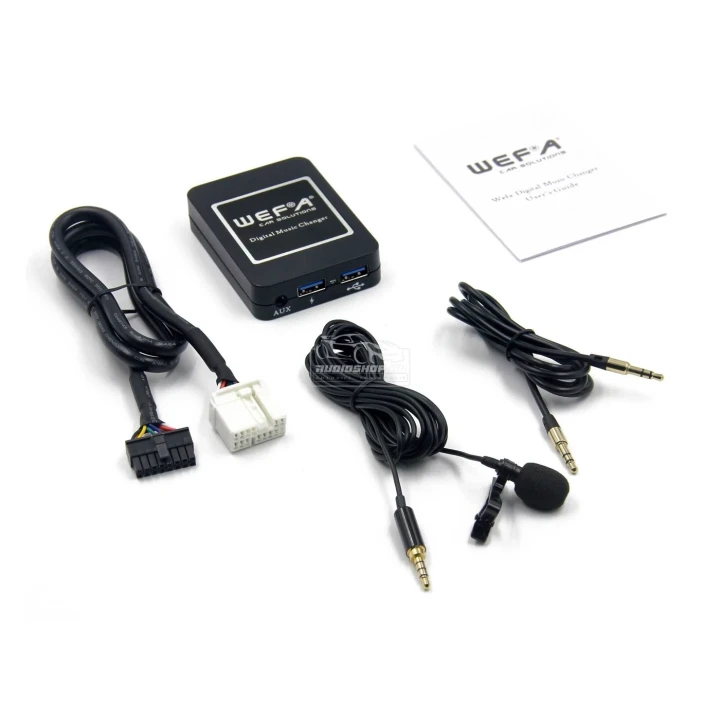 Wefa WF-606 Bluetooth, MP3, USB, AUX illesztő Suzuki, 14 Pin
