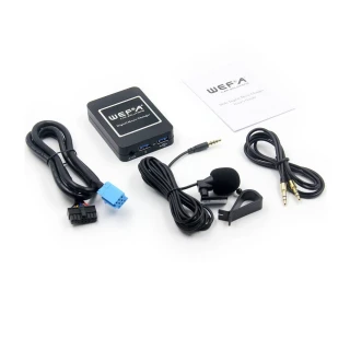 Wefa WF-606 Bluetooth, MP3, USB, AUX illesztő, Fiat