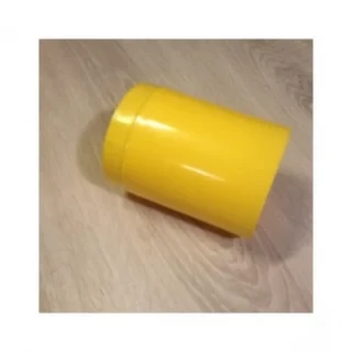 100 mm-es bass reflexcső hosszabbító elem / sárga