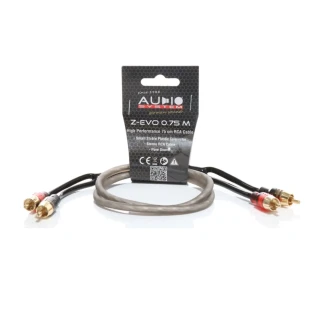 Audio System Z-EVO 0,75M RCA kábel, 0, 75 méter