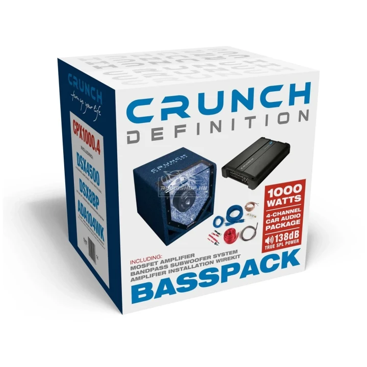 Crunch CPX1000.4 mélyláda szett