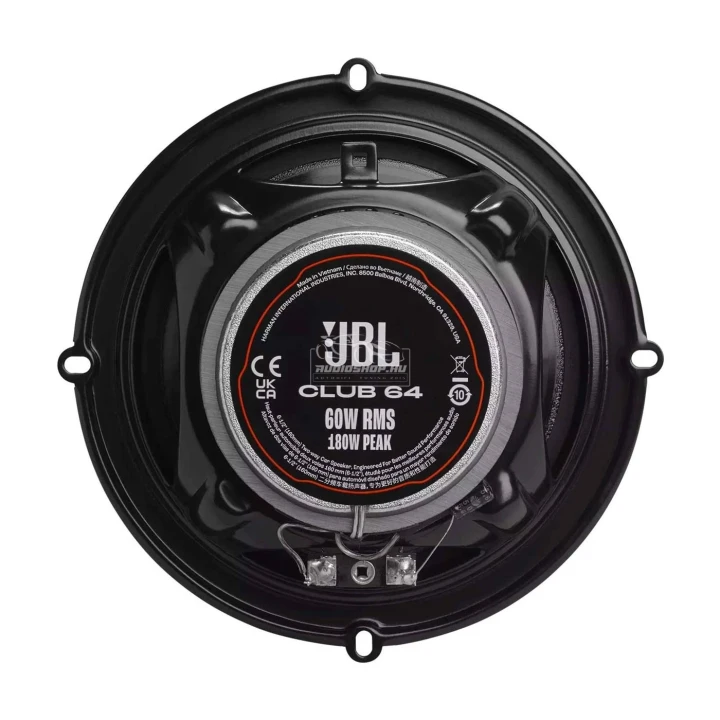 JBL Club 64 autóhangszóró 6,5″ – Erőteljes és zeneibb hangzás