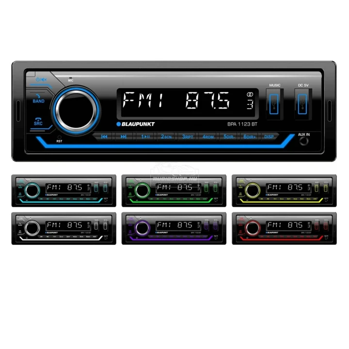 Blaupunkt BPA 1123 BT Bluetooth Autórádió USB