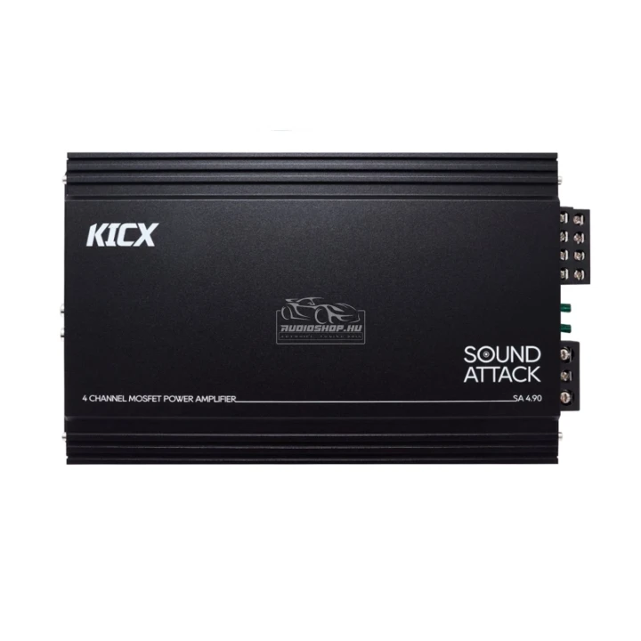 Kicx SA 4.90 4 csatornás erősítő | Autóhifi Erősítő