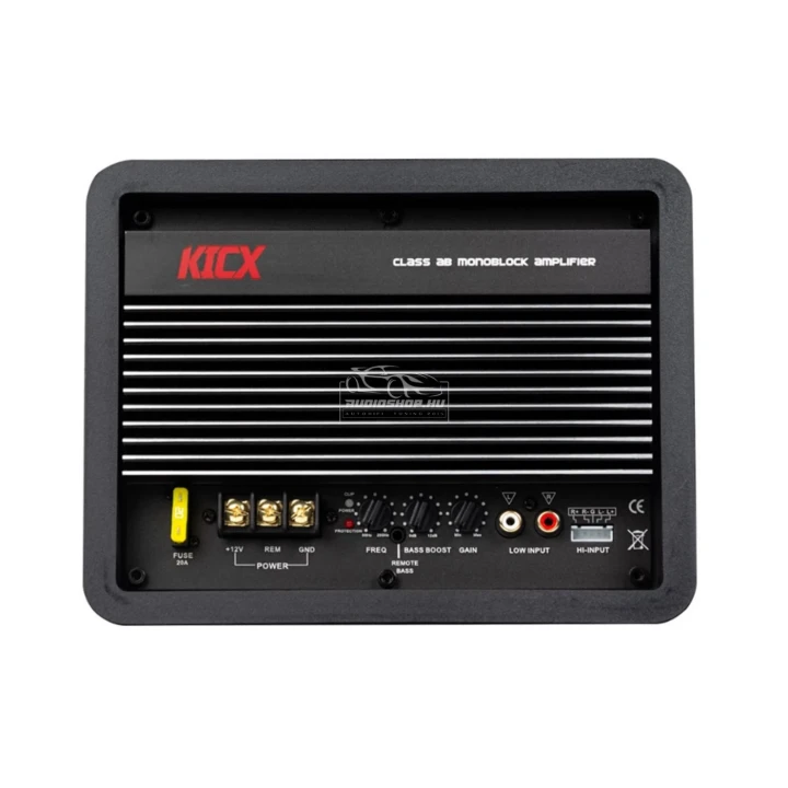 Kicx GT 200BPA Aktív Mélynyomó | Kompakt Autóhifi Basszus