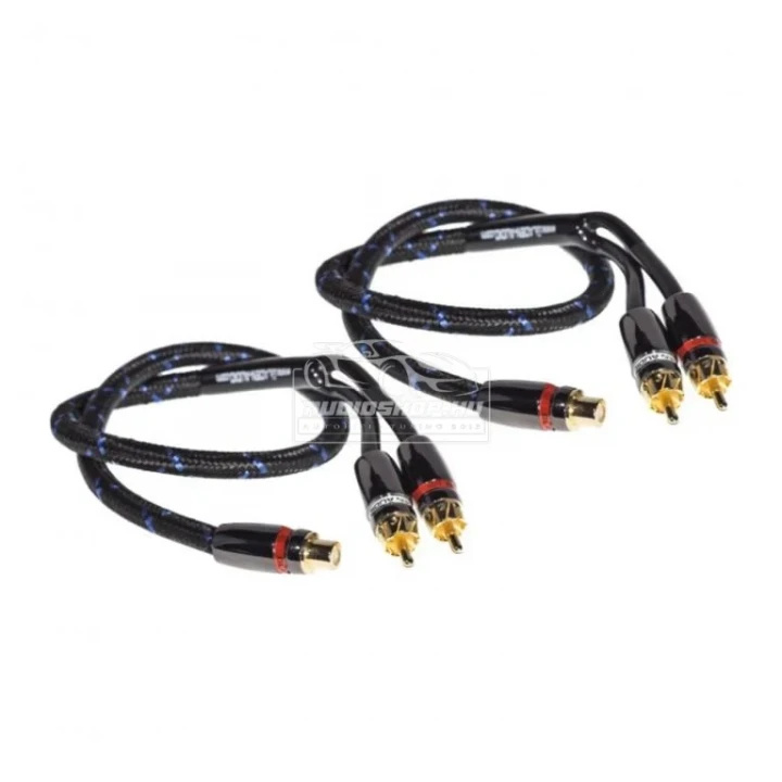 RCA kábel Gladen Audio CH-ZERO Y elosztó 1F-2M / 1 aljzat - 2 dugó