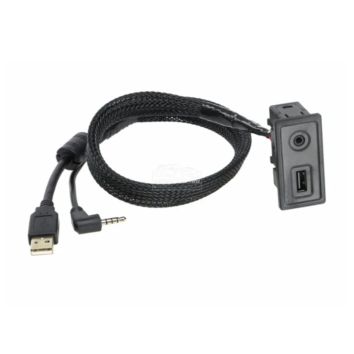 USB, AUX OEM csatlakozó megtartó Mercedes Vito, VW Golf VII, T6 Multivan, 44-1324-002
