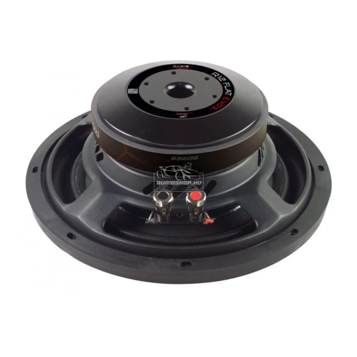 Audio System R 12 FLAT EVO2 300mm lapos mélynyomó, hátoldali nézetben