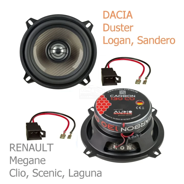 Dacia, Renault CARBON 130 CO 13 cm hangszóró szett