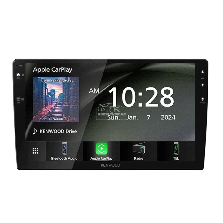 Kenwood DMX80AXS 9"-os Fejegység, Apple CarPlay WiFi, Android Auto WiFi