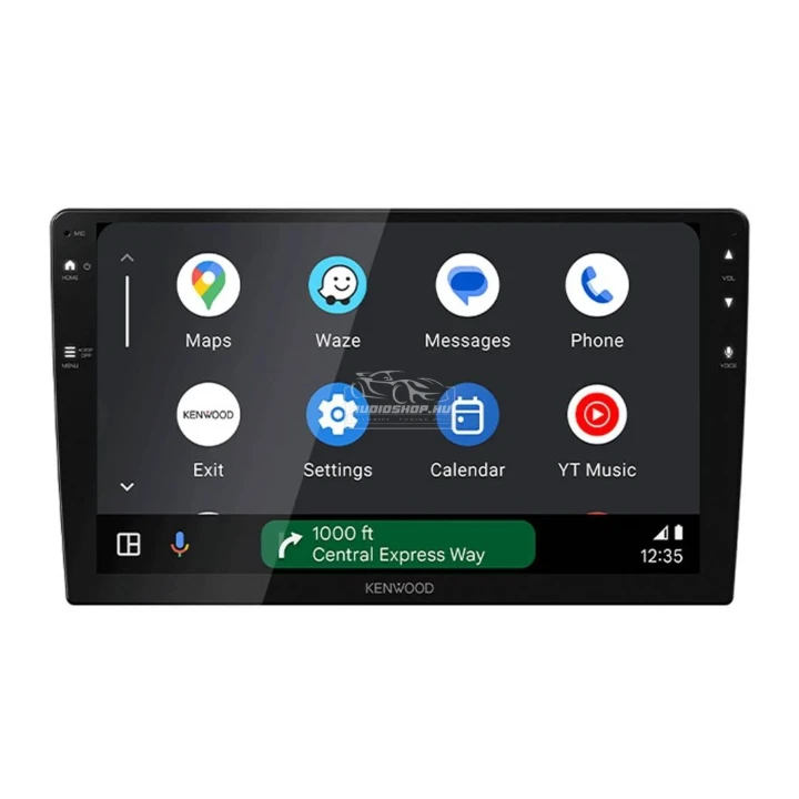 Kenwood DMX80AXS 9"-os Fejegység, Apple CarPlay WiFi, Android Auto WiFi