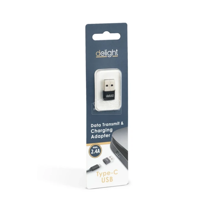 Adapter - Type-C / USB-A - 2,4A - 5V - 55556BK