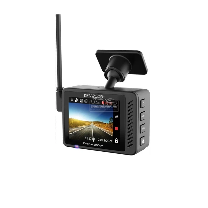 Kenwood DRV-A310W, FHD Menetrögzítő, GPS, Wi-Fi