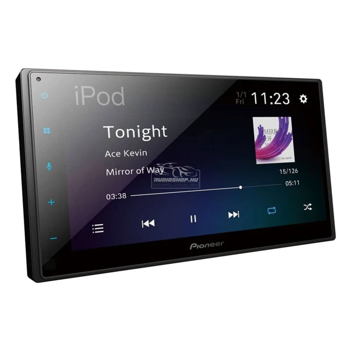 Pioneer SPH-DA150BT 2 DIN Fejegység, zenelejátszás módban