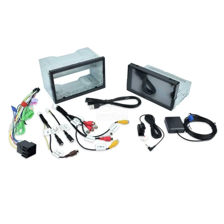 Pioneer SPH-DA77DAB 2 DIN Fejegység, Apple CarPlay WiFi, Android Auto WiFi, tartozékok