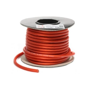 Audio System OFC réz tápkábel 20mm2 piros Z-PC20R