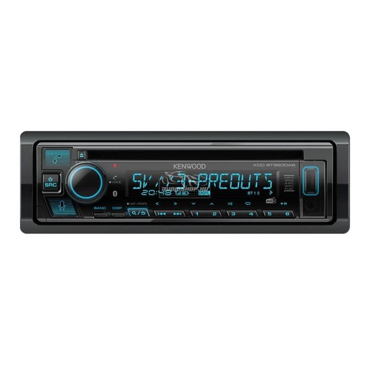 Kenwood KDC-BT960DAB digitális rádió, cd lejátszó