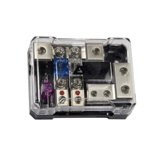 ESX biztosíték tartó és test elosztóblokk DFD2/2G