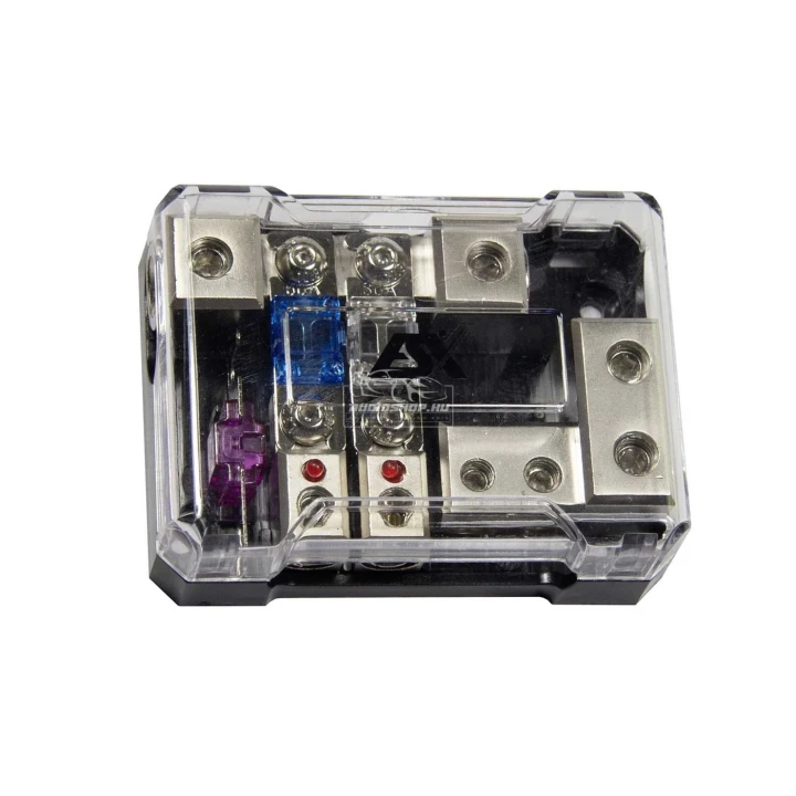 ESX biztosíték tartó és test elosztóblokk DFD2/2G