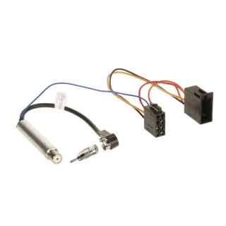 SO adapterkábel Audi, Seat, Skoda, VW autókhoz + fantomtáp