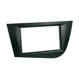 Seat Leon ll. 2 DIN autórádió beszerelő keret, Fekete 281328-55