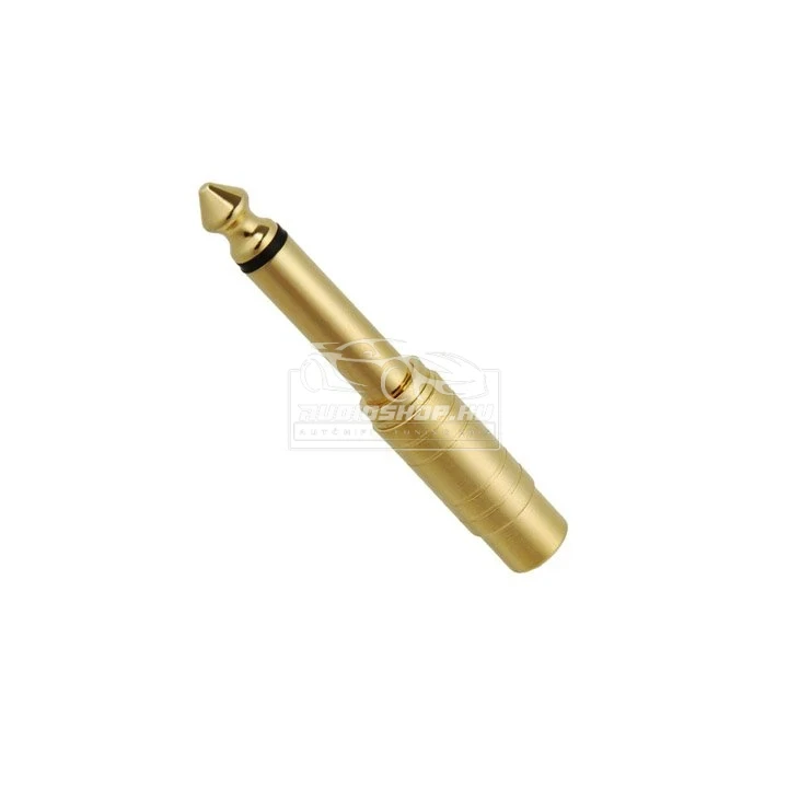 Kácsa Audio AA-609G - 6.3mm Jack - RCA adapter, aranyozott