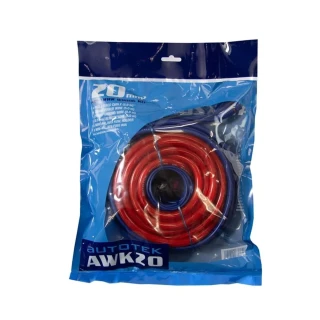 AUTOTEK AWK20 20mm² 2 csatornás kábelszett