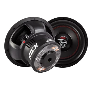 Kicx LL12 30cm-es mélynyomó, 2 + 2 Ohm