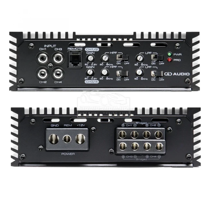 DD Audio SS4b sound quality 4ch erősítő
