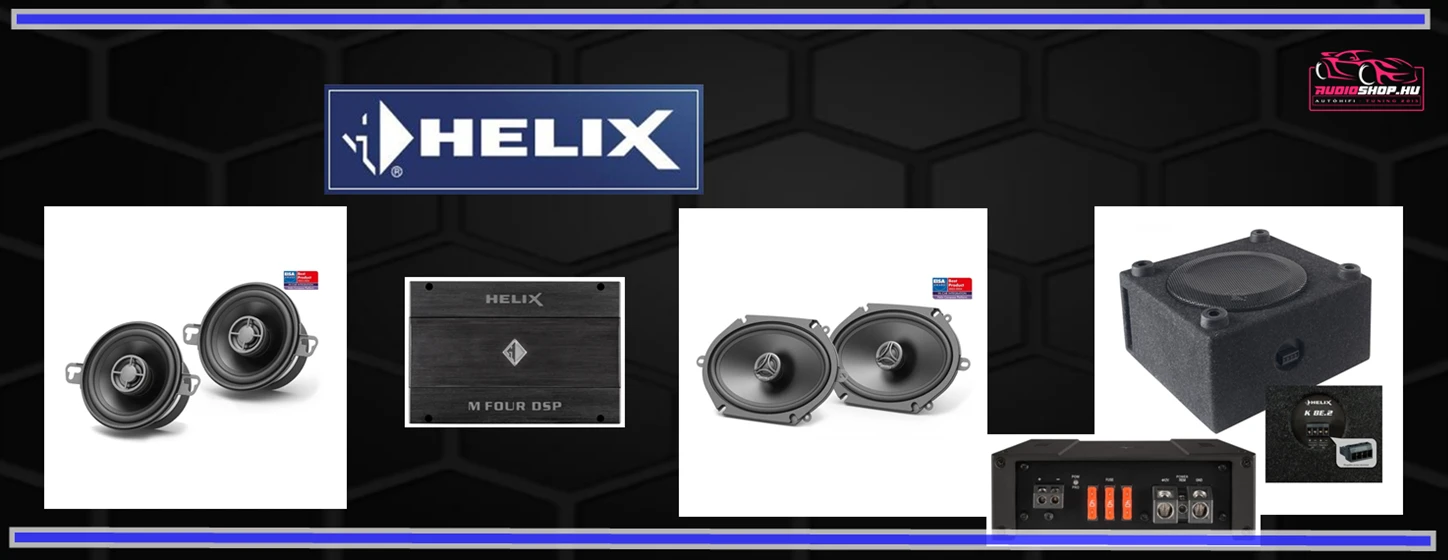 Helix car audio - ismét az élen! Audioshop.hu
